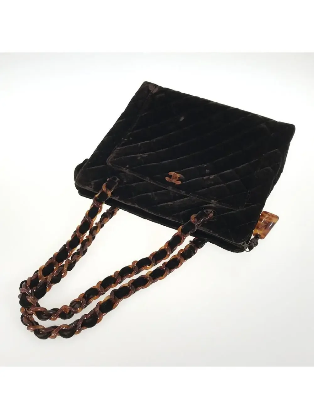 Chanel Matelasse Velor Shoulder Bag #285493C18B
